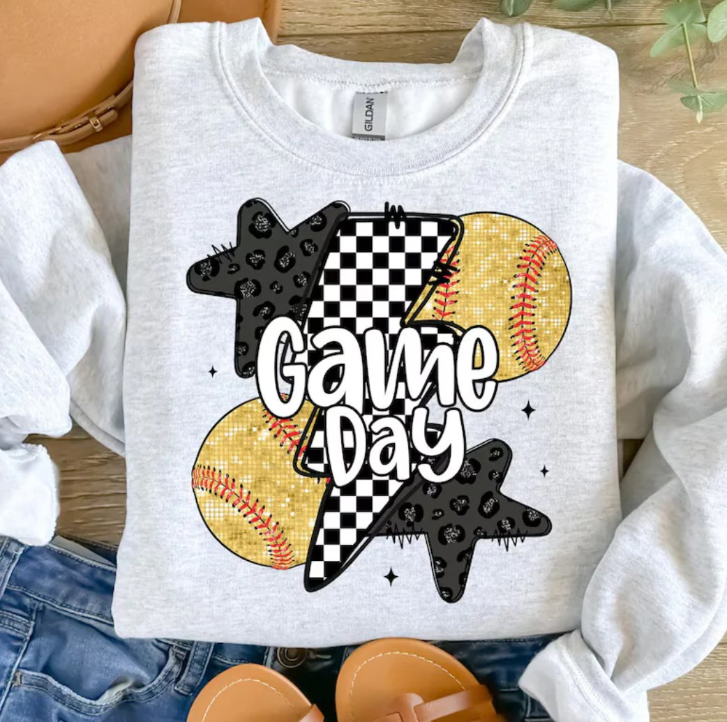 Game Day Softball DTF Print