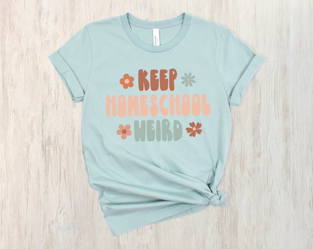 Keep Homeschool Weird DTF Print