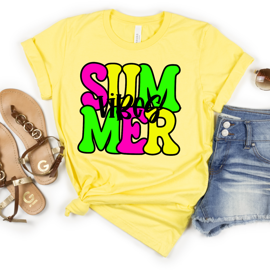 Summer Vibes DTF Print