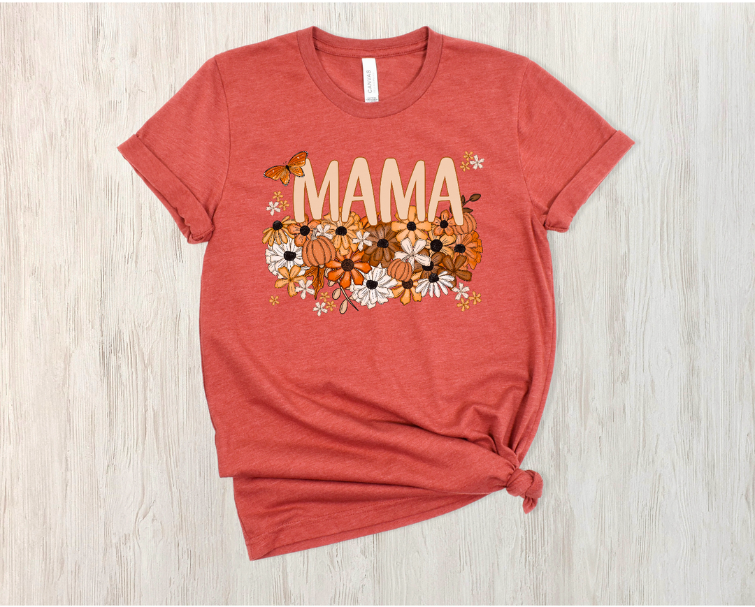 Fall Floral Family Names DTF Print