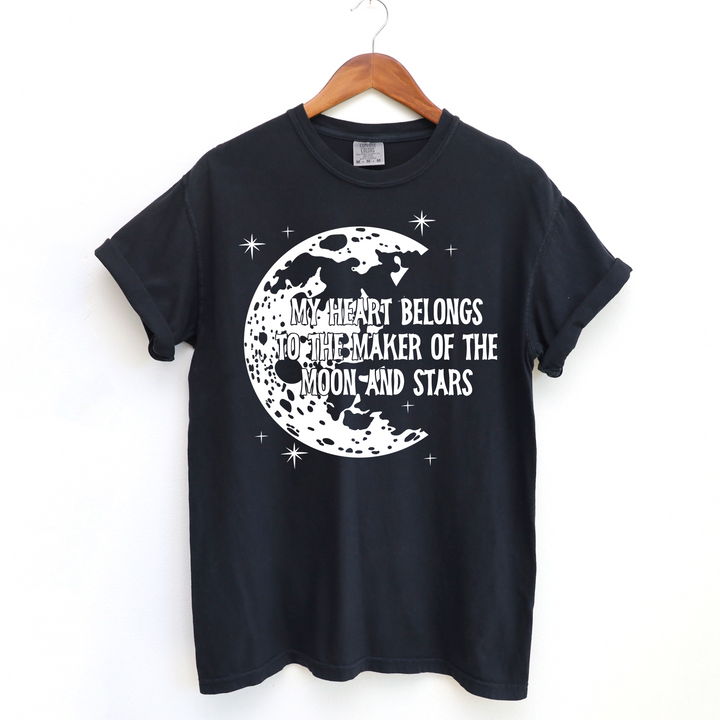 My Heart Belongs to the Maker of the Moon and Stars DTF Print