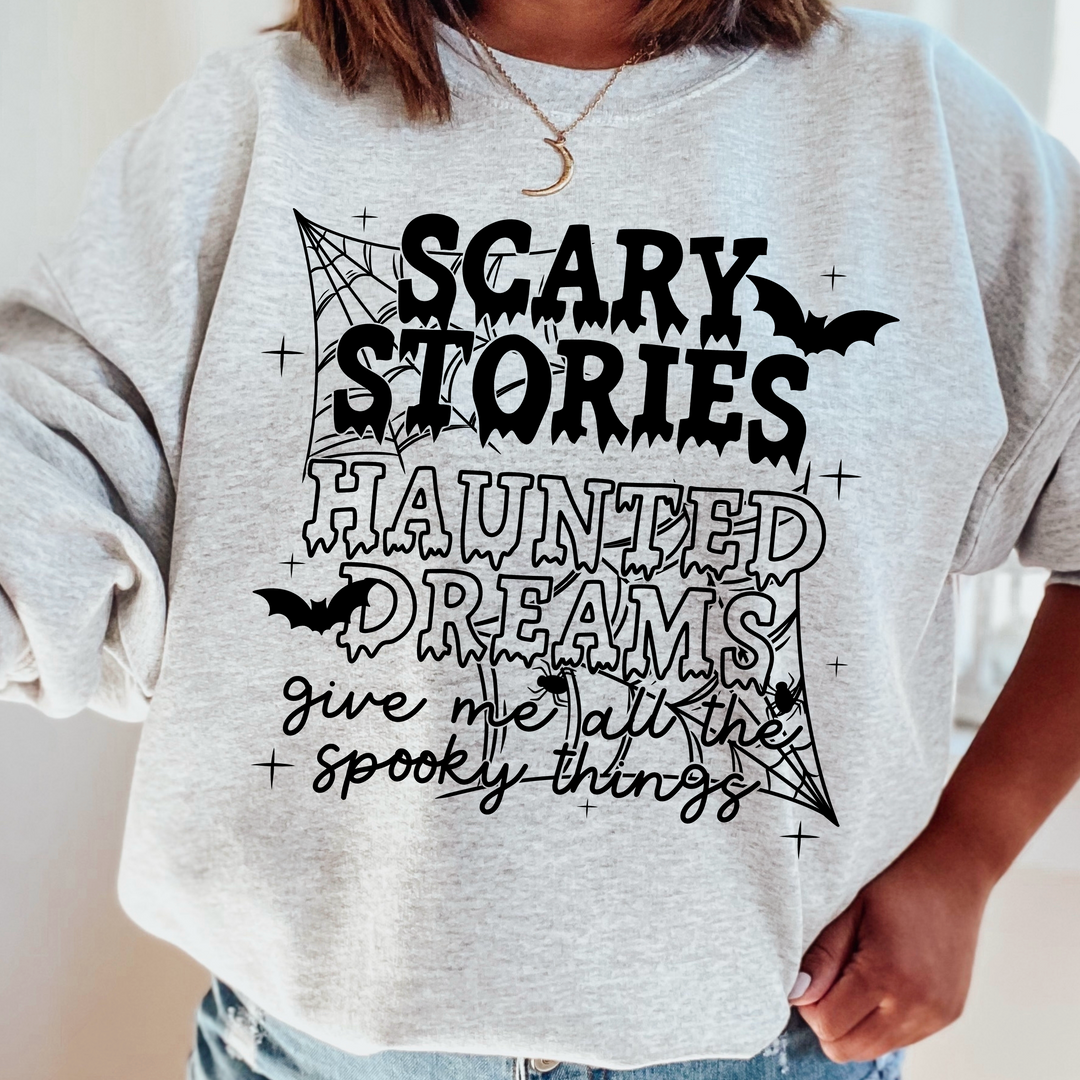 Scary Stories DTF Print