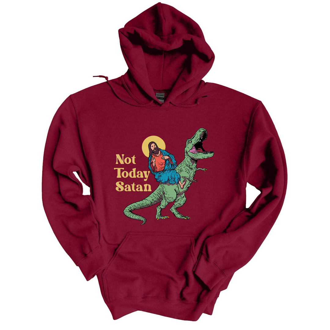 Not Today Satan DTF Print