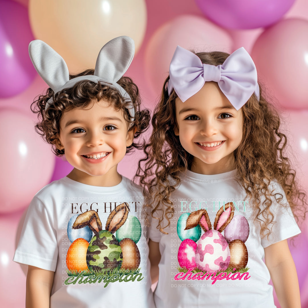 Egg Hunt Champion DTF Print