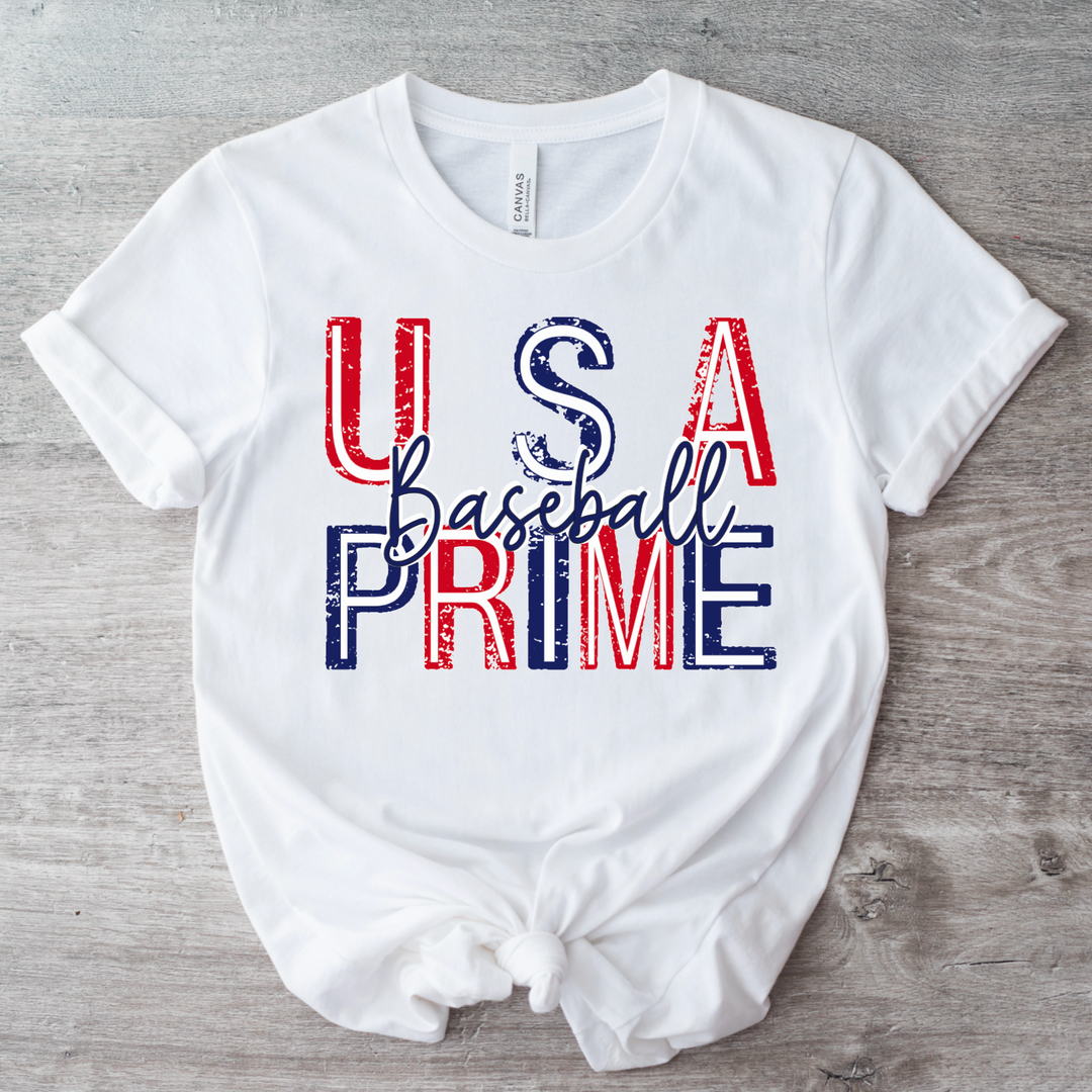 USA Prime Baseball  DTF Print