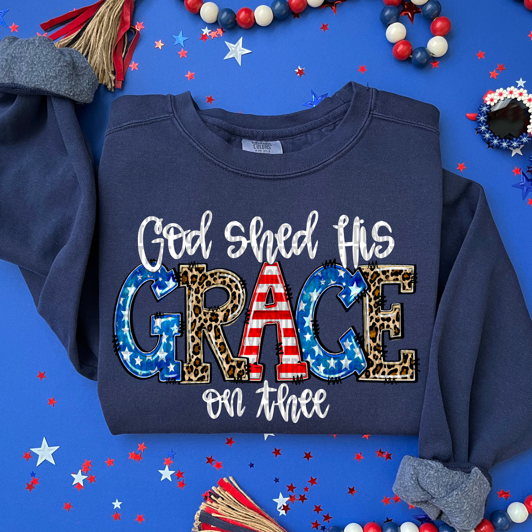 God Shed His Grace On Thee DTF Print
