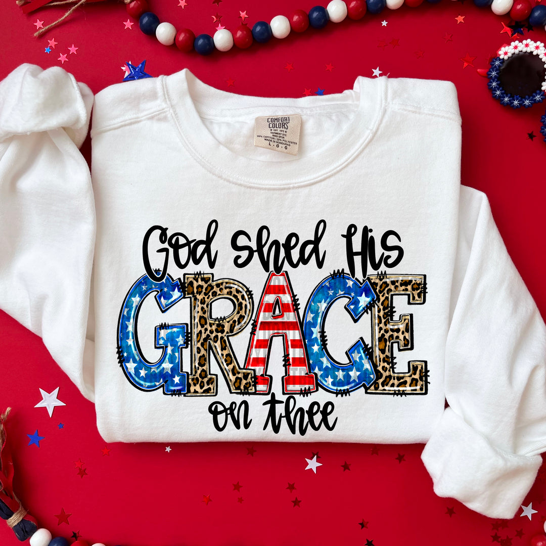 God Shed His Grace On Thee DTF Print
