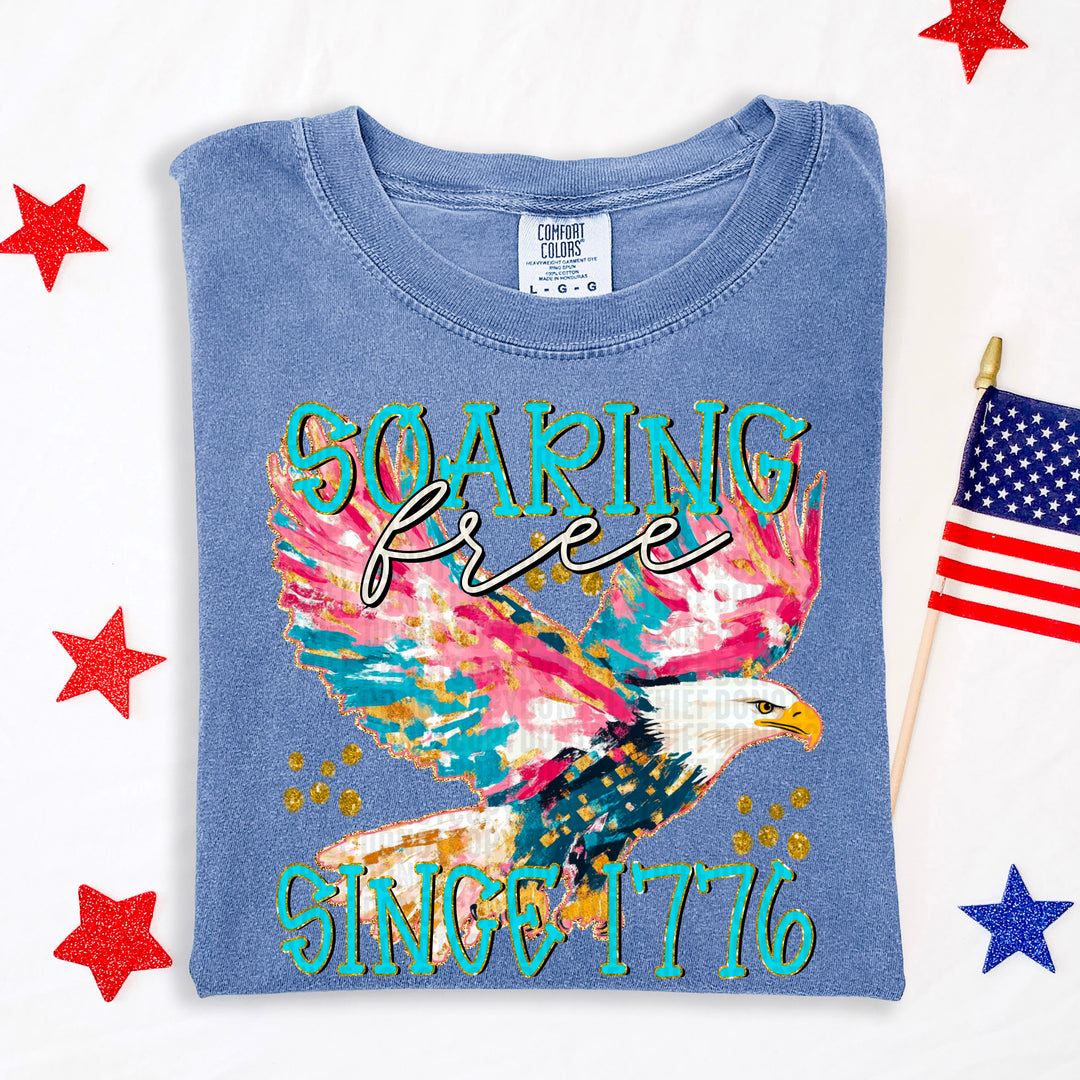 Soaring Free DTF Print