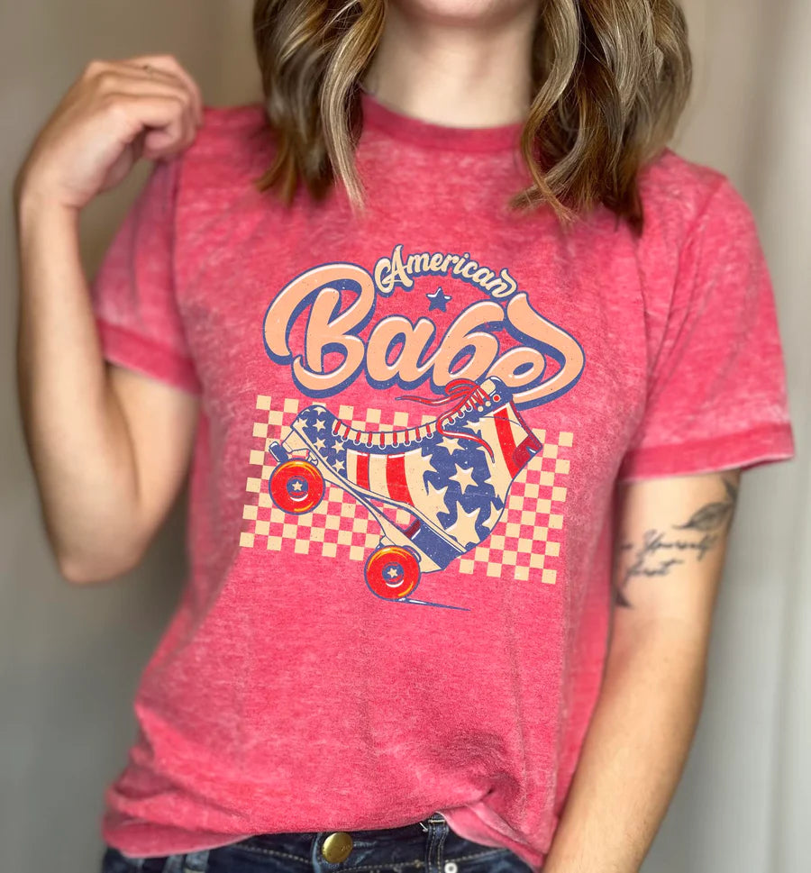 American Babe DTF Print