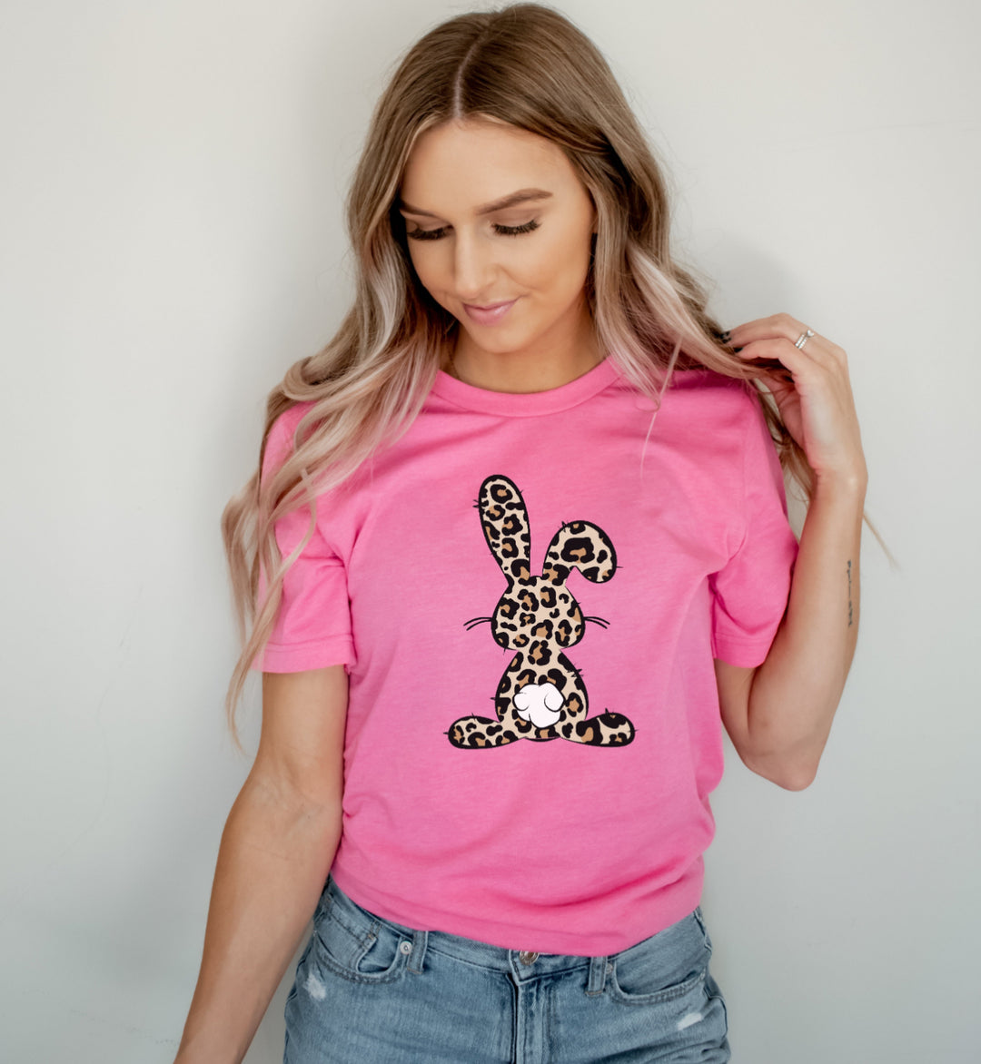 Leopard Bunny DTF Print