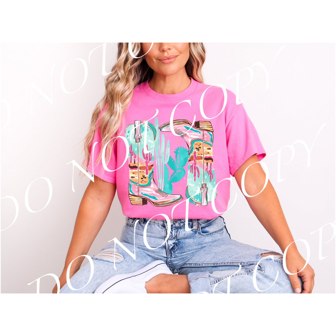 Desert Boots DTF Print