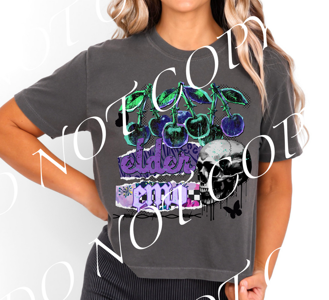 Elder Emo DTF Print