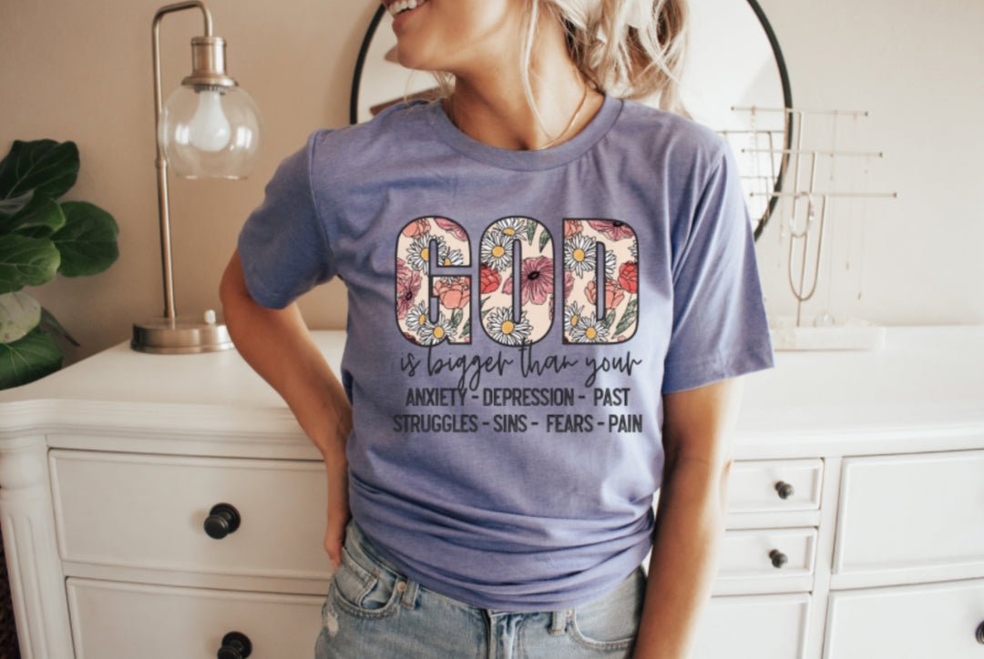 God Is Bigger DTF Print