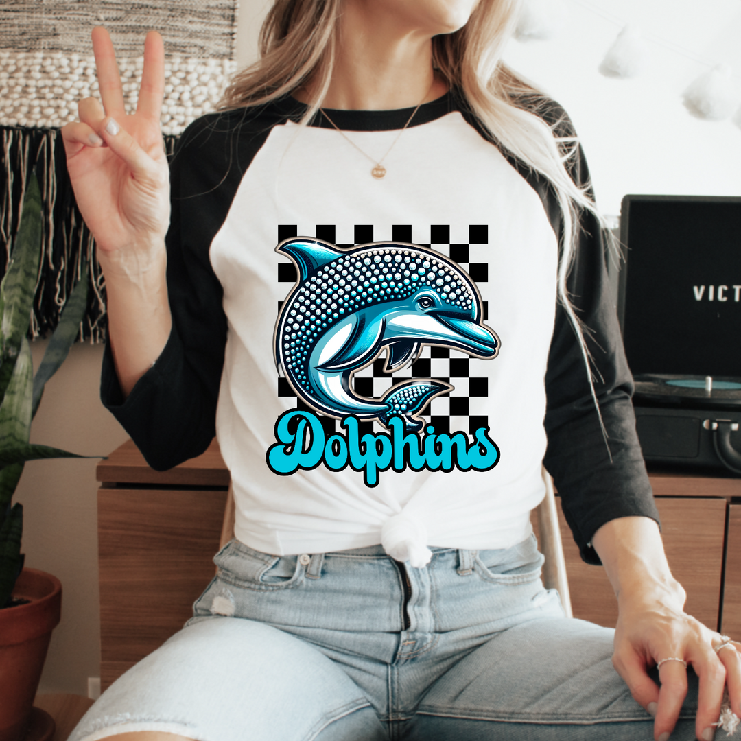 Dolphins DTF Print