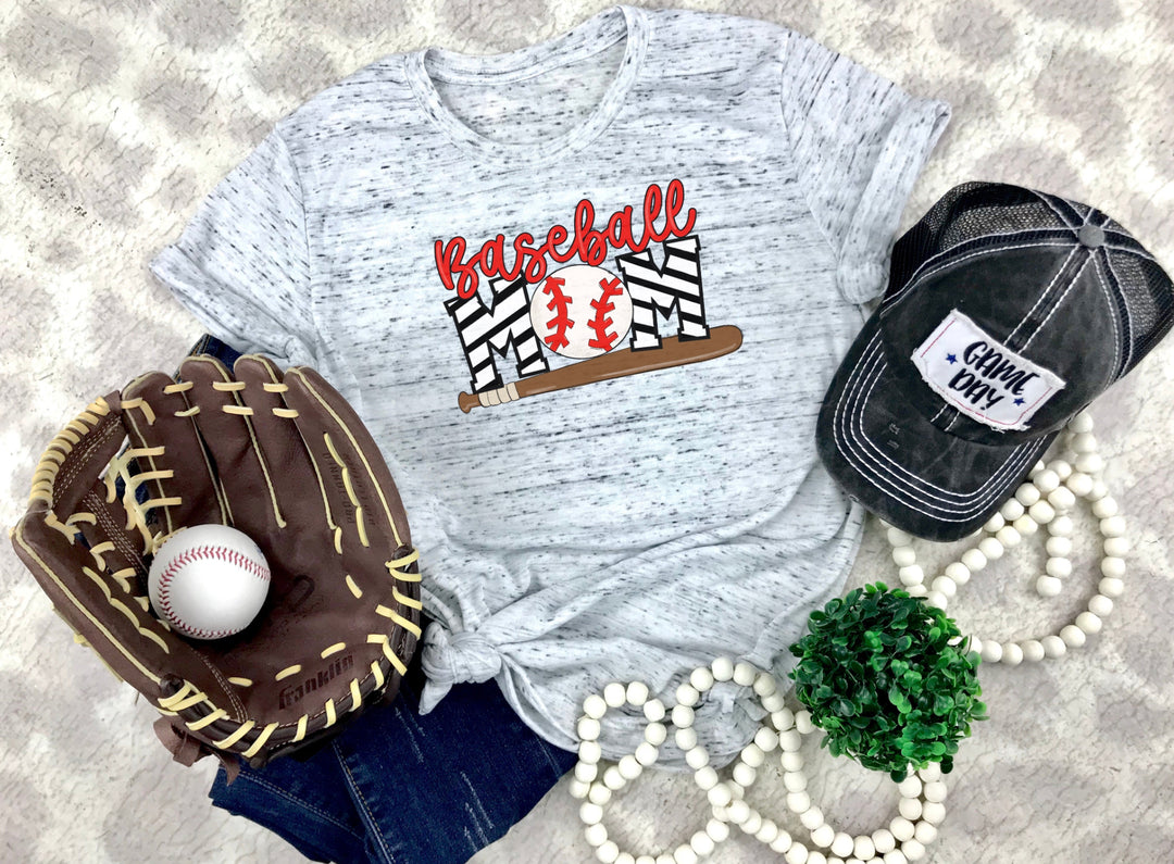 Baseball Mom Screen Print C16