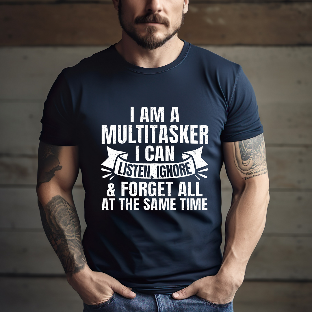 I Am A Multitasker DTF Print