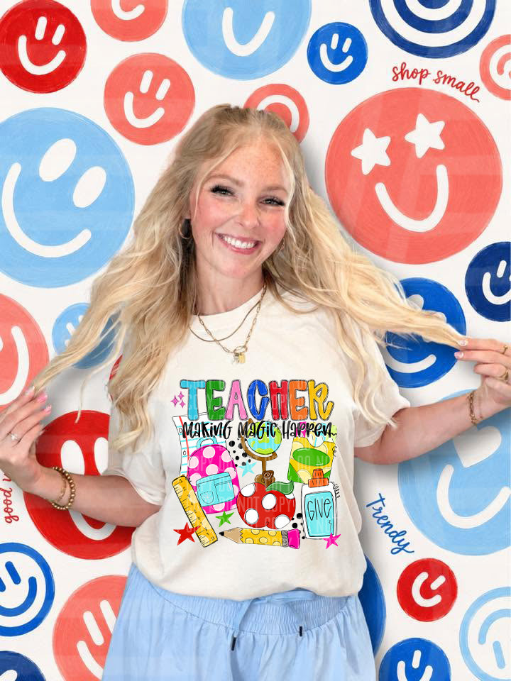 Teacher DTF Print