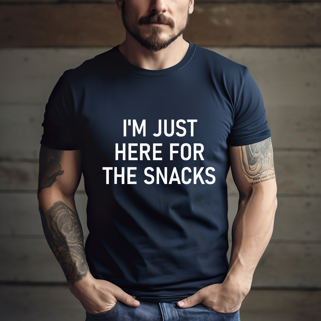 I’m Just Here For The Snacks DTF Print