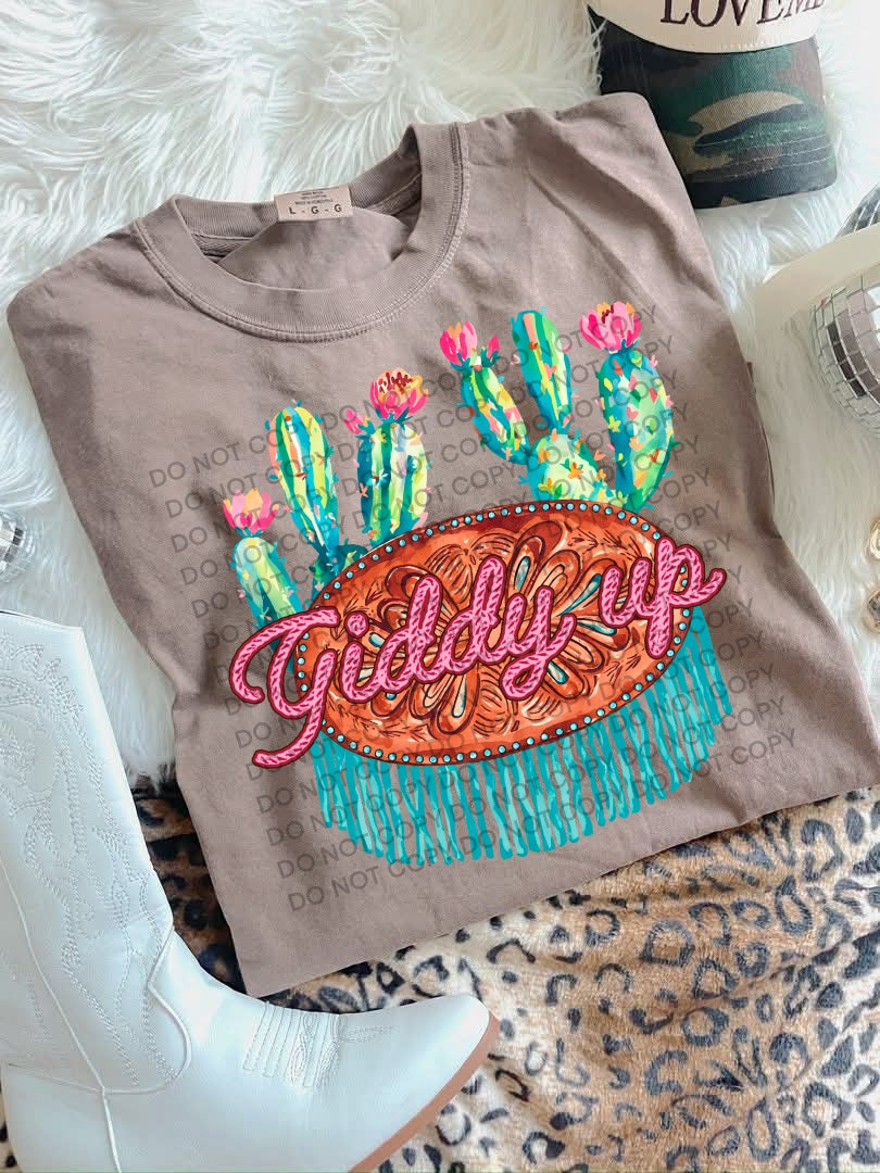 Giddy Up DTF Print