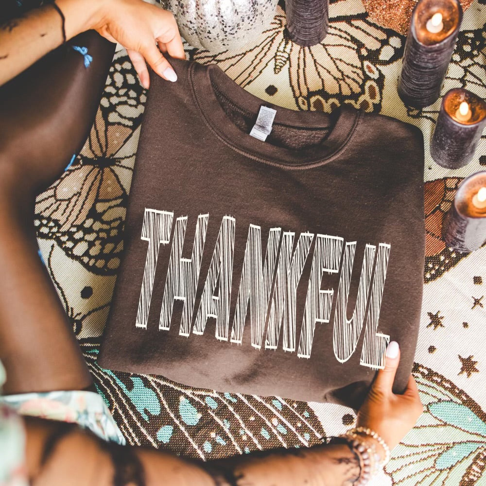 Thankful DTF Print