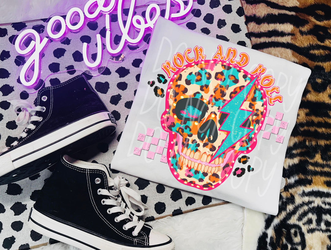Rock and Roll DTF Print
