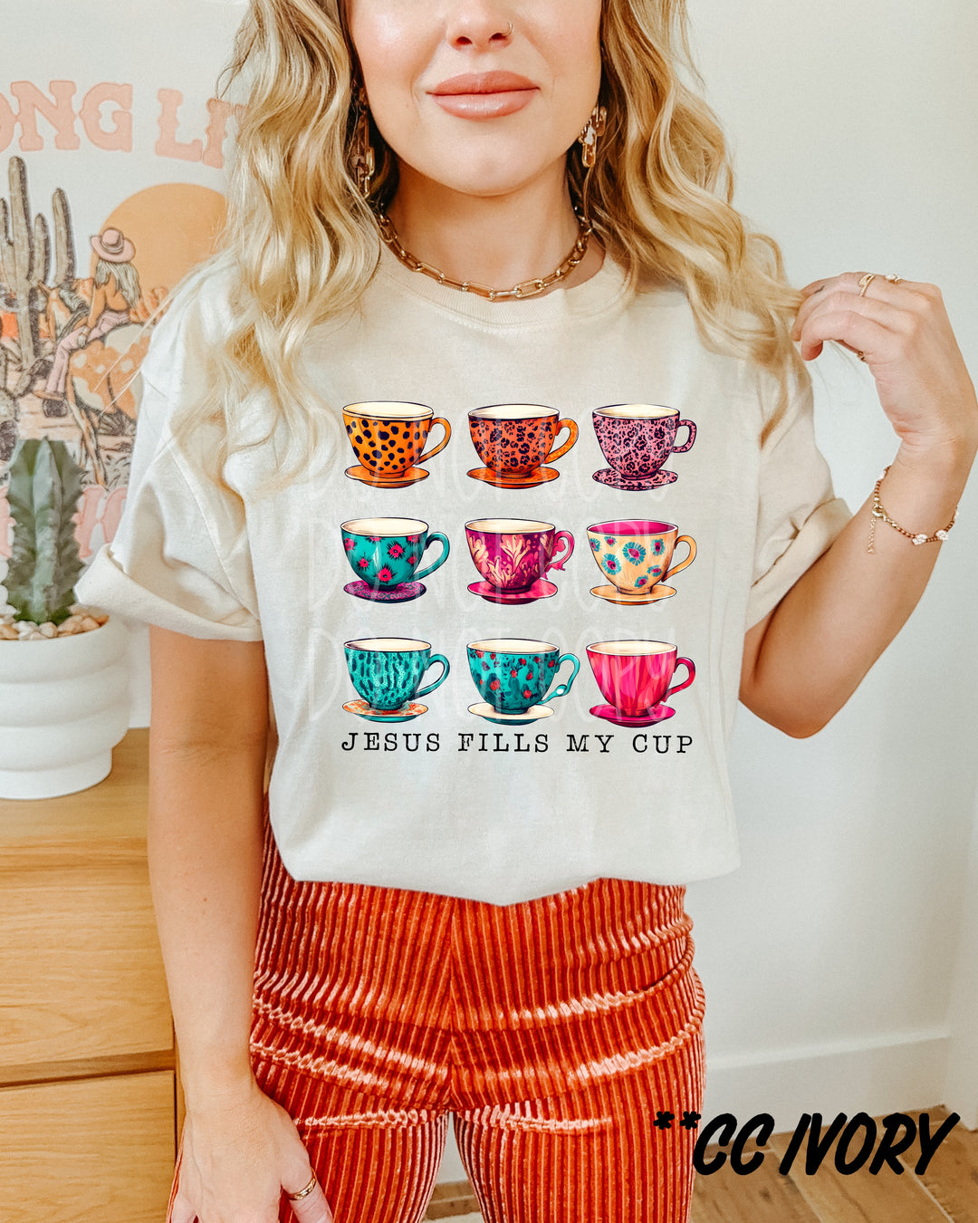 Jesus Fills my Cup DTF Print