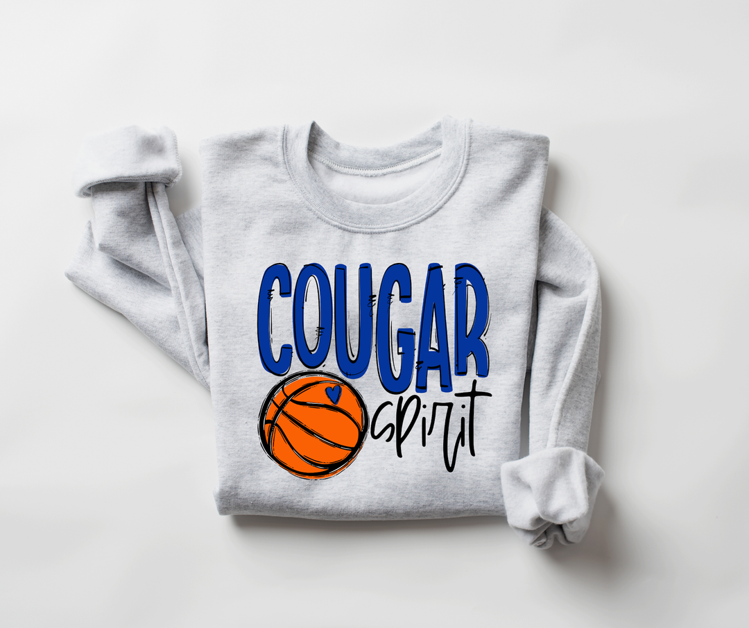 Go Team Cougar Spirit DTF Print