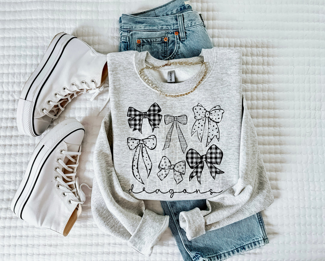 SC Mascot Bows DTF Print