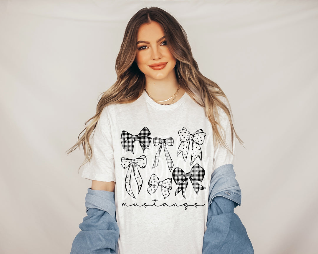 SC Mascot Bows DTF Print