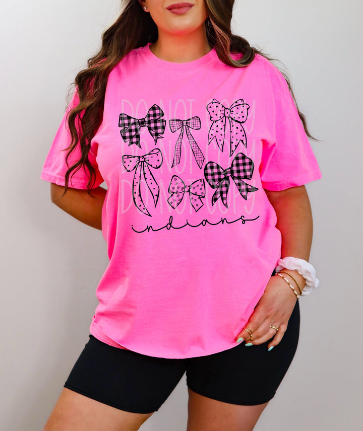 SC Mascot Bows DTF Print