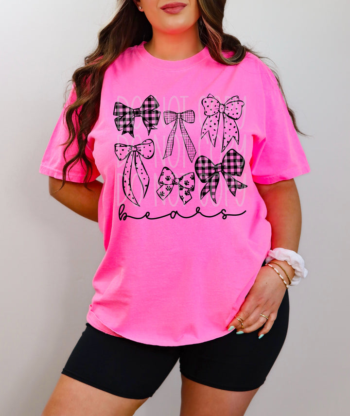 SC Mascot Bows DTF Print