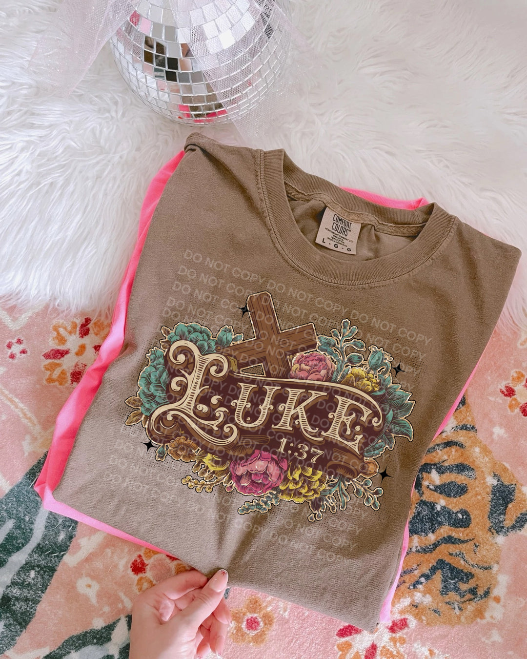 Luke 1:37 DTF Print