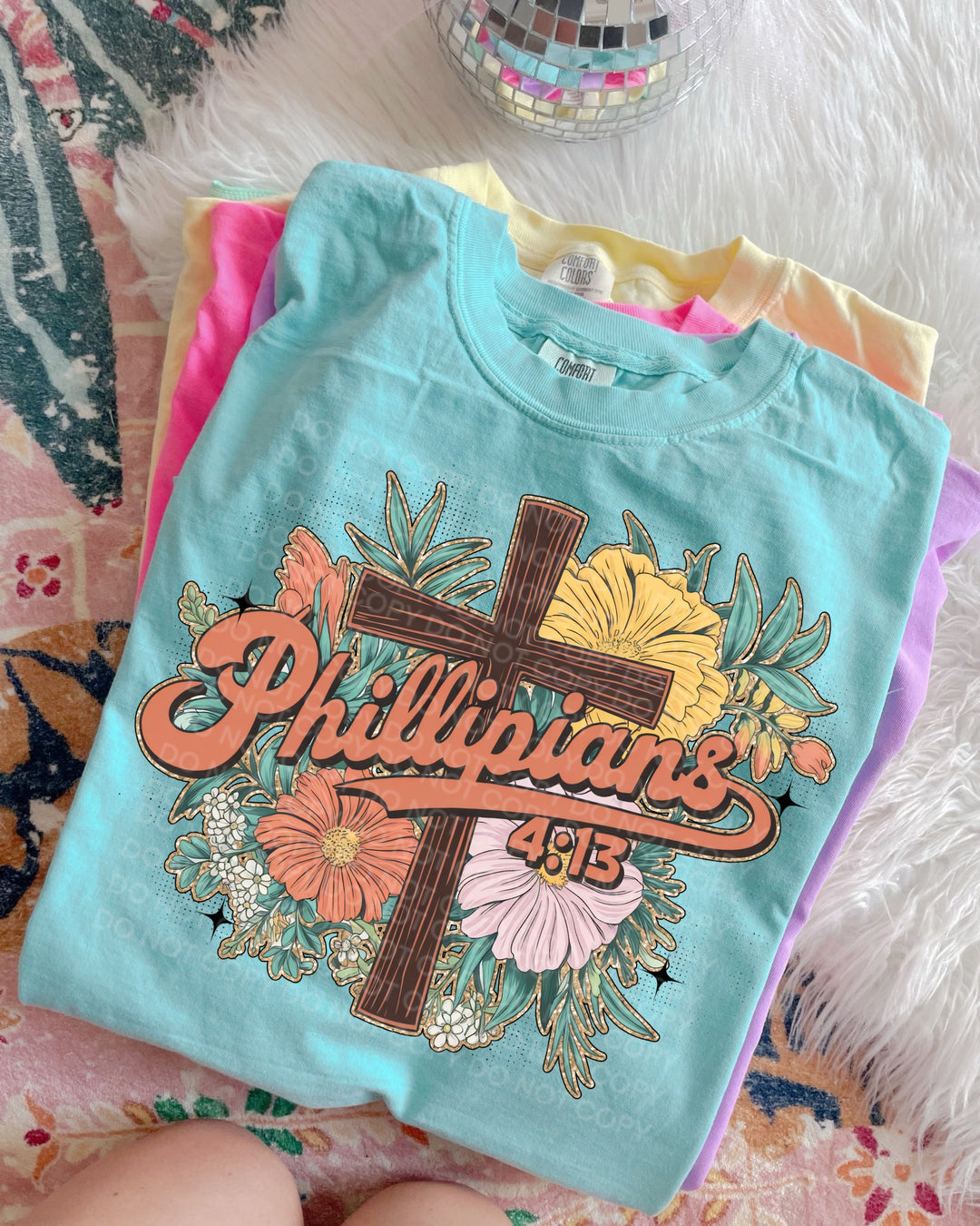 Philippians 4:13 DTF Print
