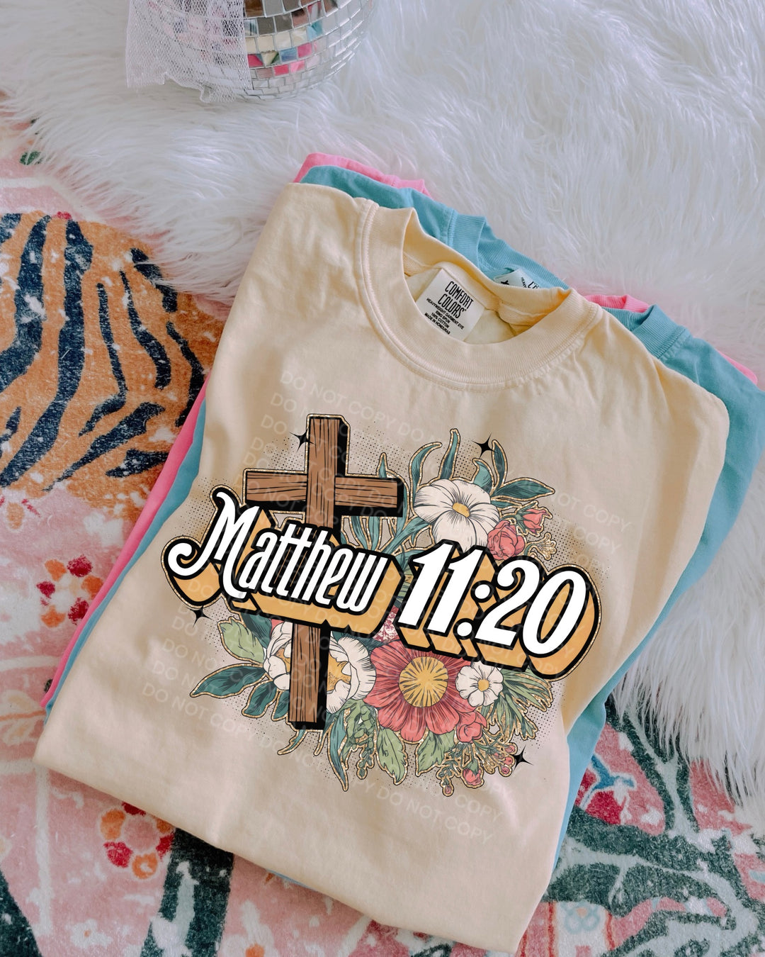 Matthew 11:20 DTF Print