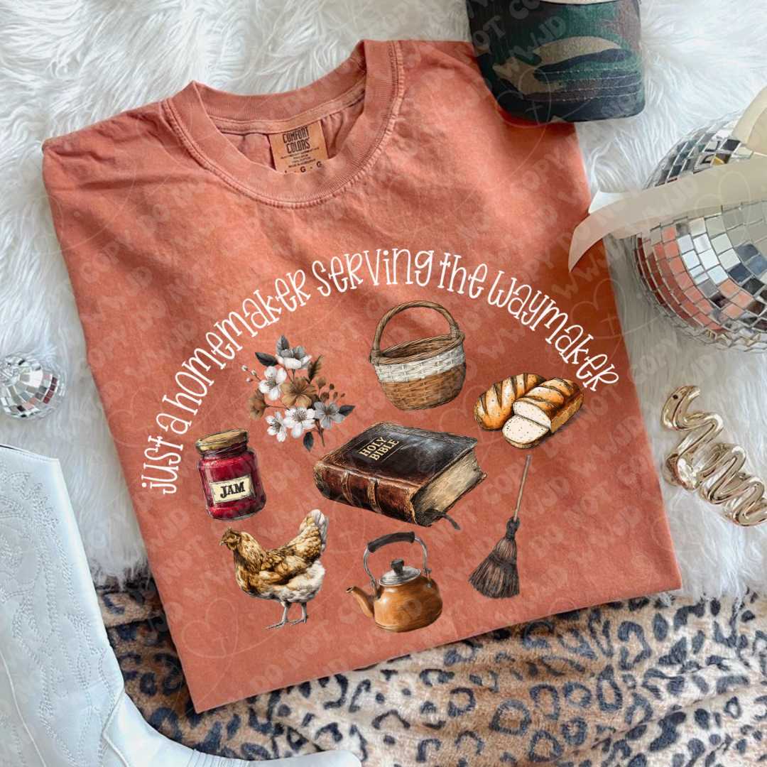 Just A Homemaker DTF Print