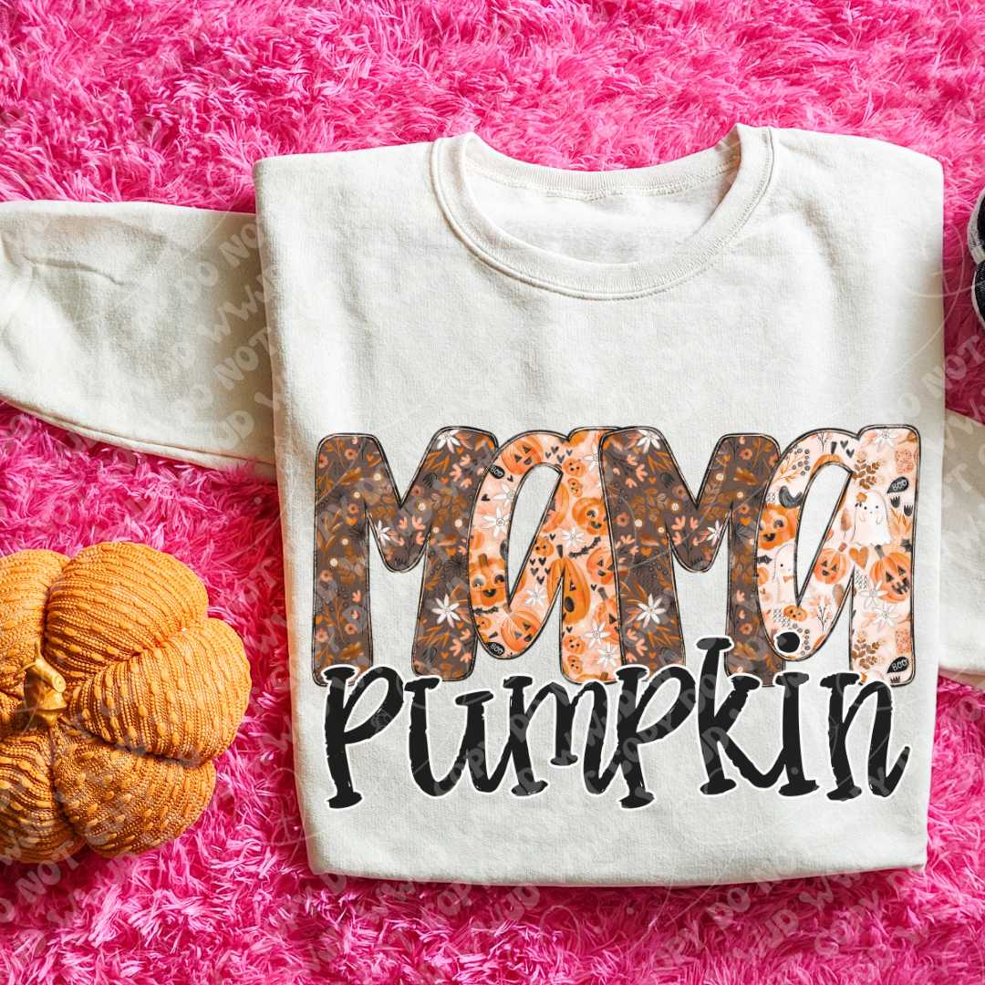 Mama Pumpkin DTF Print