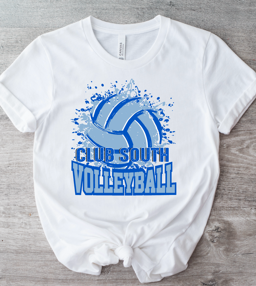 Club South Volleyball DTF Print