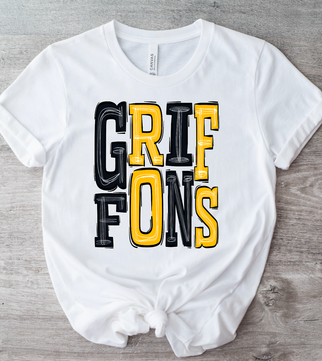 Griffons WITH AN O DTF Print