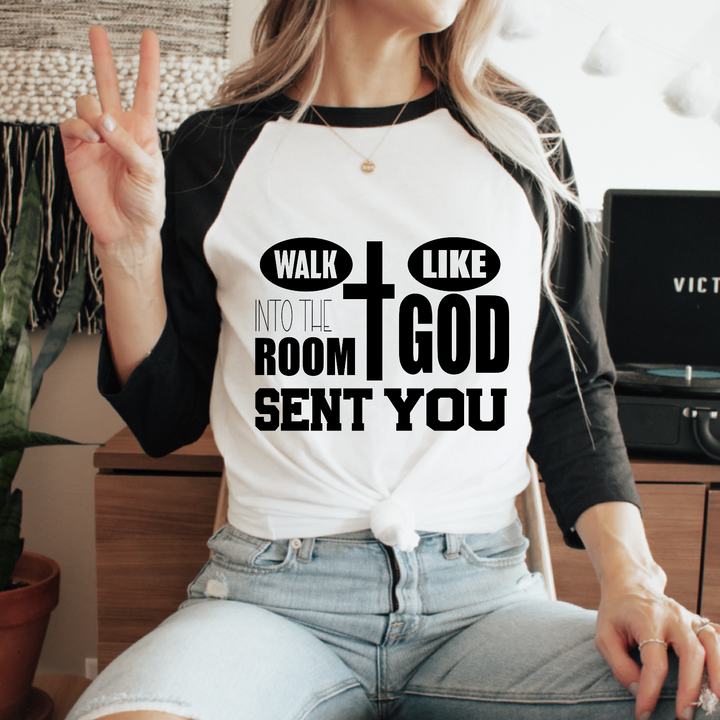 Walk Into The Room DTF Print