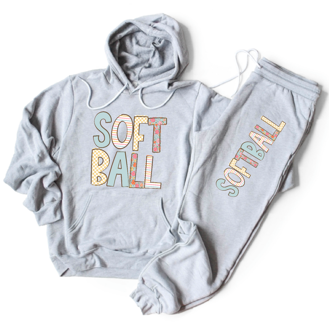 Softball SET DTF Print