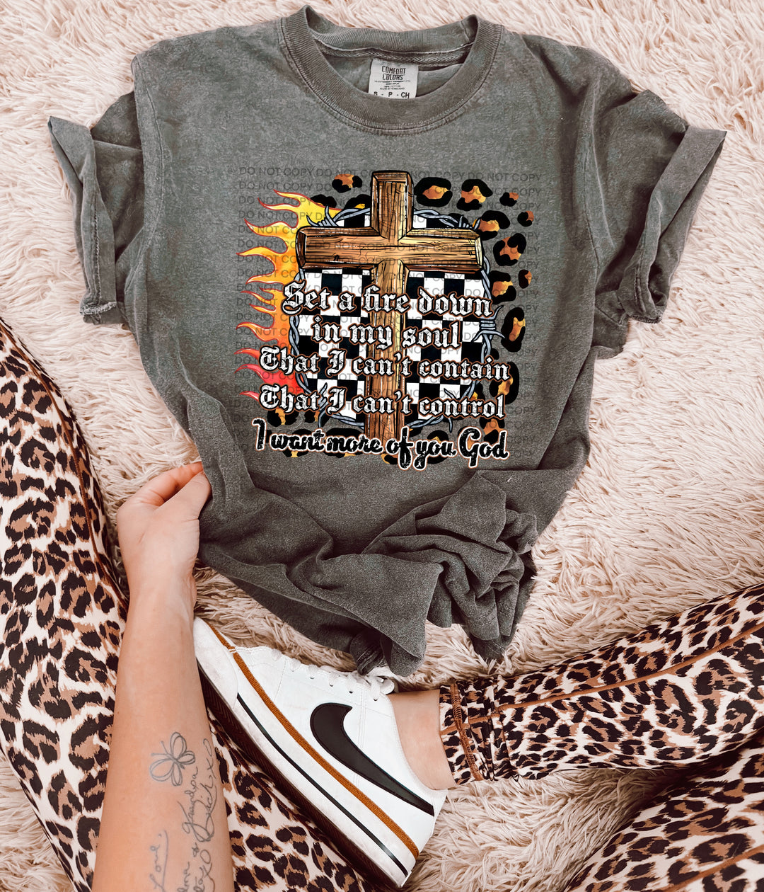 Set A Fire Down In My Soul DTF Print