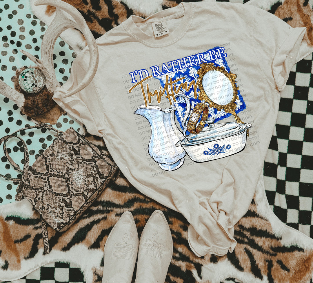 I’d Rather Be Thrifting DTF Print
