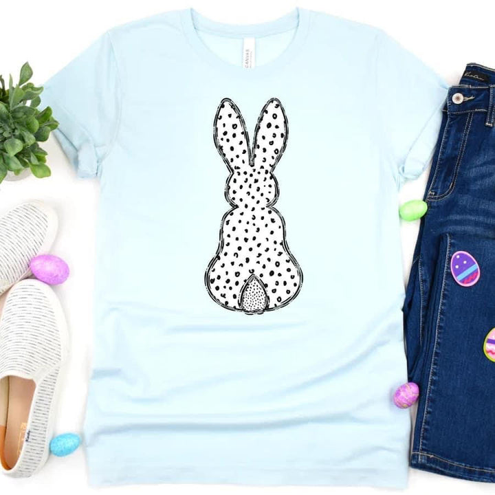 Dotted Bunny DTF Print