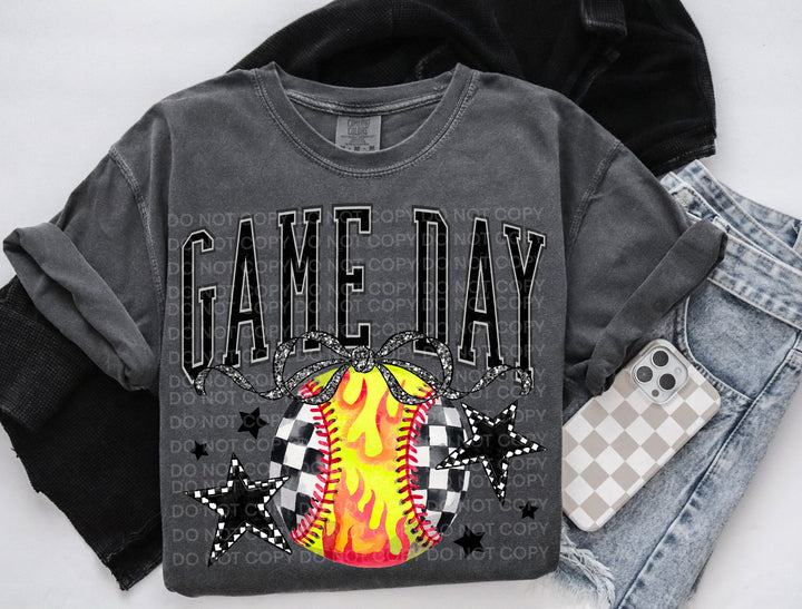 Game Day DTF Print