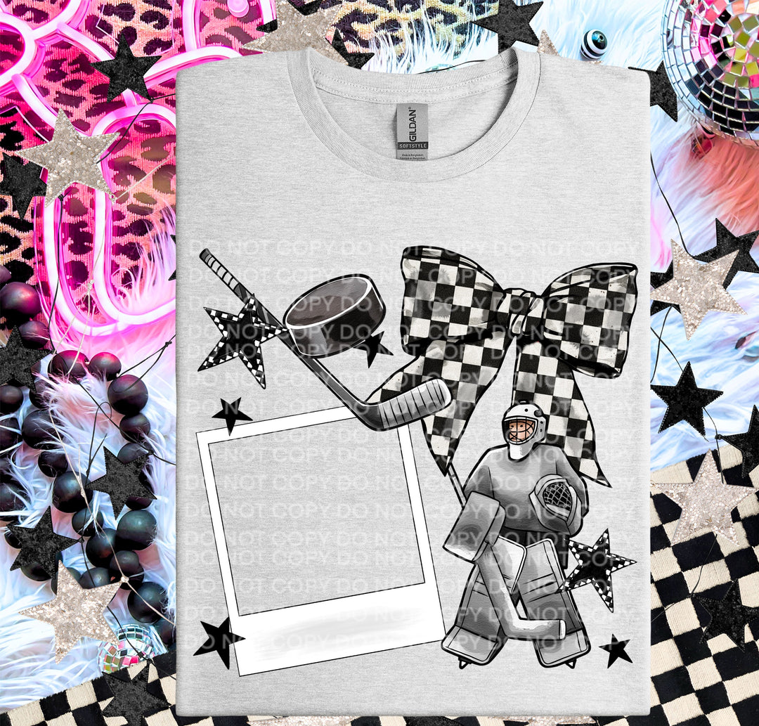 Hockey Frame DTF Print