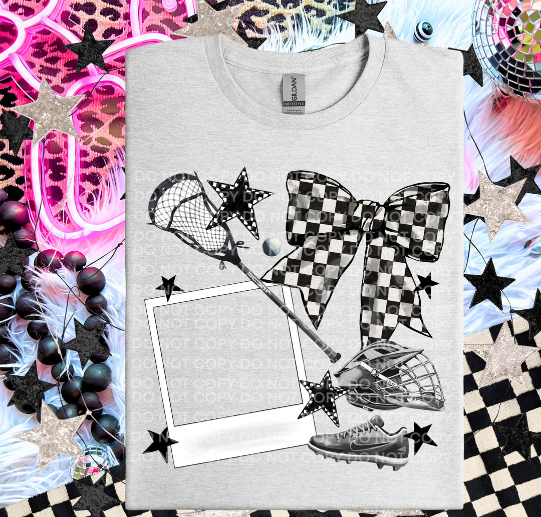 Lacrosse Frame DTF Print