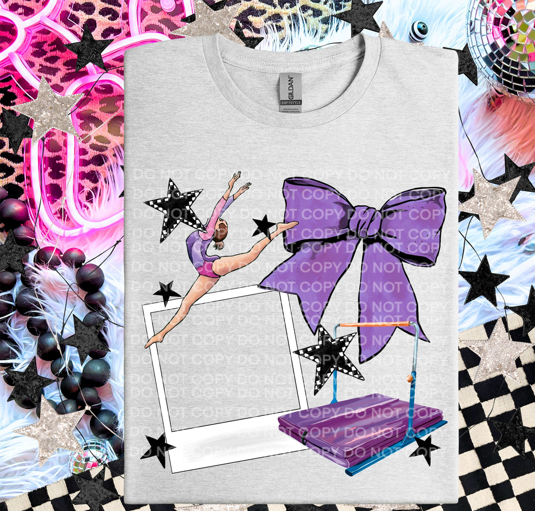 Gymnastics Frame DTF Print