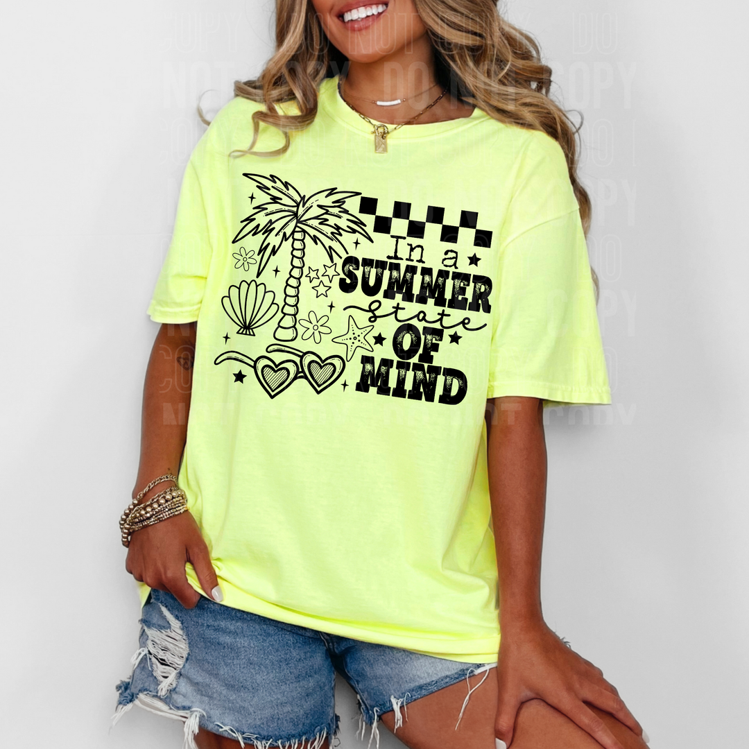 In A Summer State Of Mind DTF Print