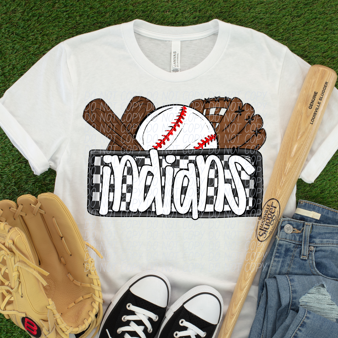 Baseball Mascots DTF Print