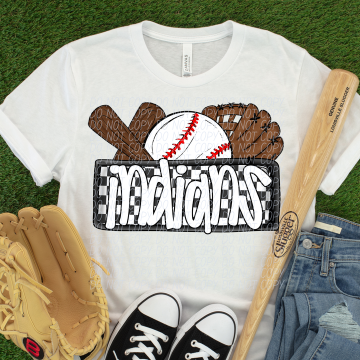 Baseball Mascots DTF Print